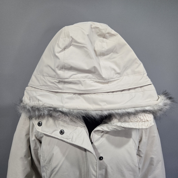 🐢 NWT Columbia Women’s Icelandite Turbodown Jacket Cream XL - Picture 6 of 17